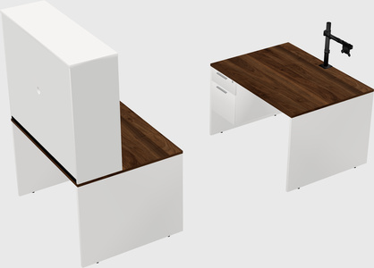Parallel desk