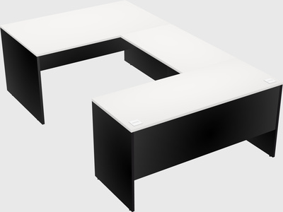 Bureau en u