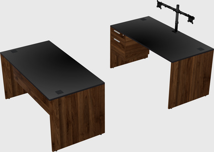 Parallel desk