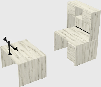 Parallel desk
