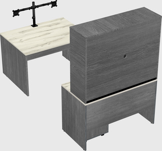 Parallel desk