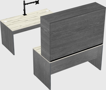 Parallel desk