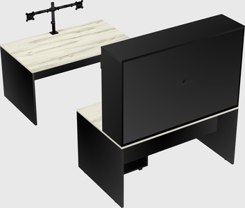 Parallel desk