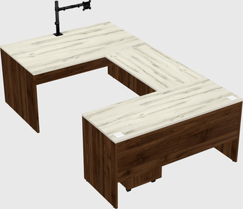 Bureau en u