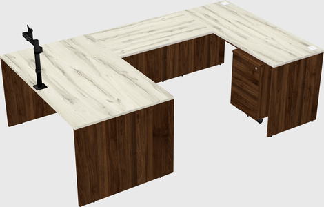 Bureau en u
