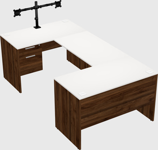 Bureau en u
