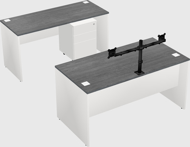 Parallel desk