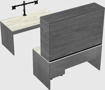 Parallel desk