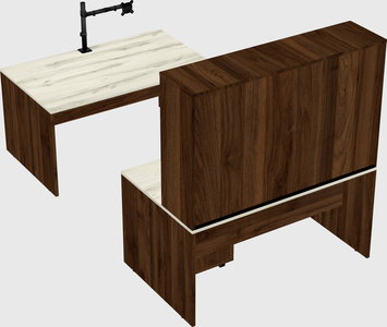 Parallel desk