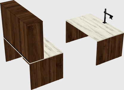 Parallel desk