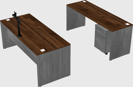 Parallel desk