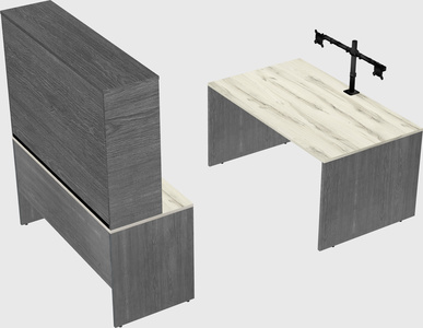 Parallel desk