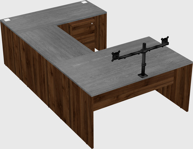 Bureau en u