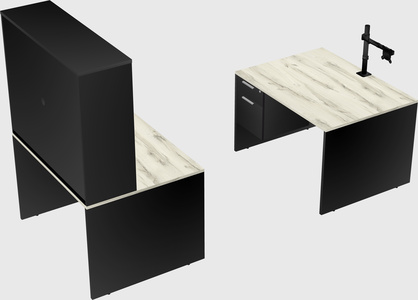 Parallel desk