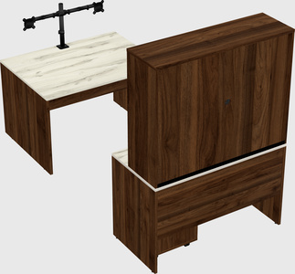 Parallel desk