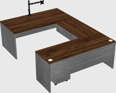 Bureau en u