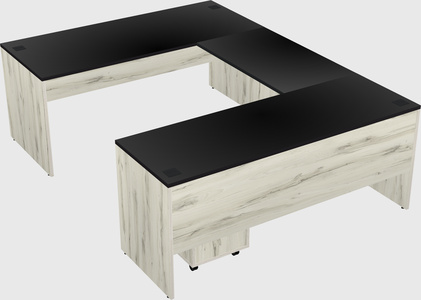 Bureau en u