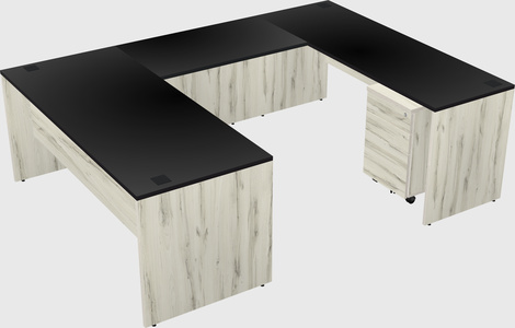 Bureau en u