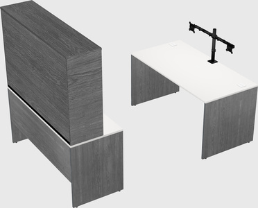 Parallel desk