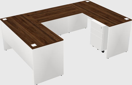 Bureau en u