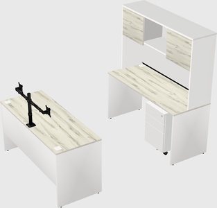 Parallel desk