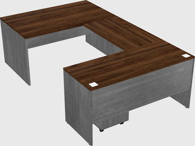 Bureau en u