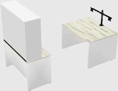 Parallel desk