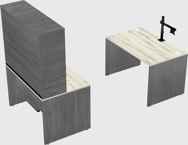 Parallel desk