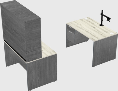 Parallel desk