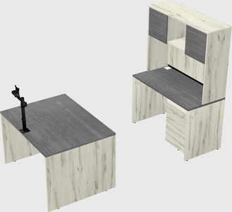 Parallel desk