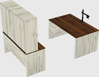 Parallel desk