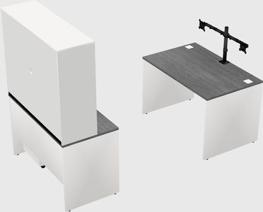 Parallel desk