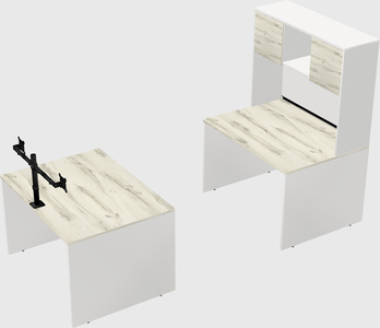 Parallel desk