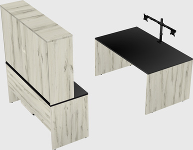 Parallel desk