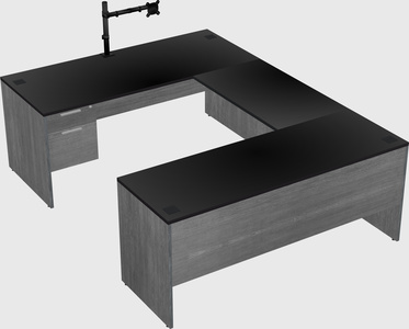 Bureau en u