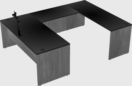 Bureau en u