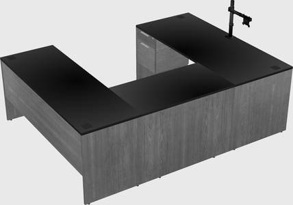 Bureau en u