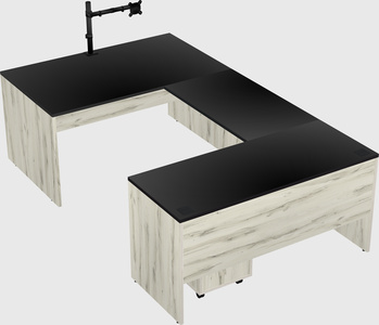 Bureau en u
