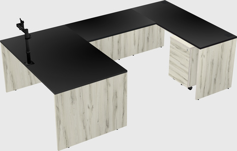 Bureau en u