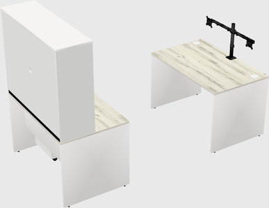 Parallel desk
