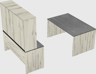 Parallel desk