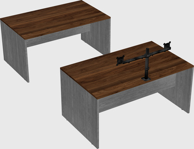 Parallel desk