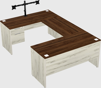 Bureau en u