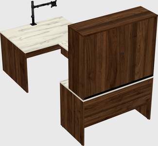 Bureau en u