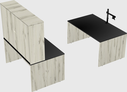 Parallel desk
