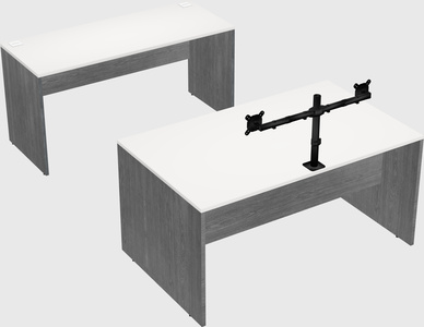 Parallel desk