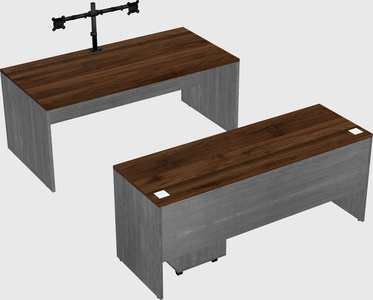 Parallel desk