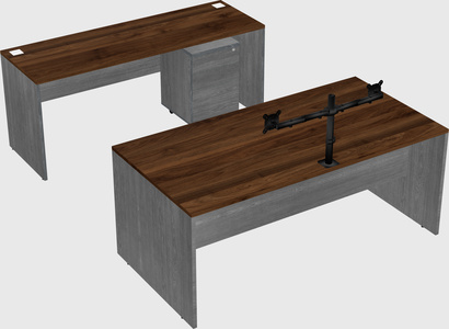 Parallel desk