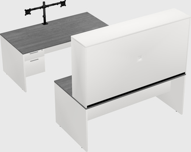 Parallel desk
