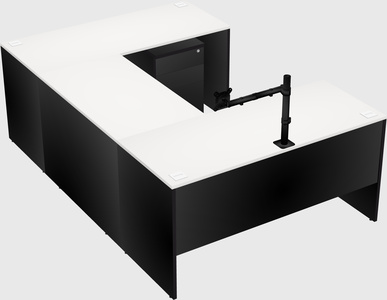 Bureau en u